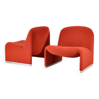 Set of 2 Alky armchairs by Giancarlo Piretti for Anonima Castelli, 1970s