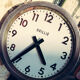 Horloge double face « brillé »