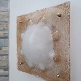 Importante applique murale verre de Murano par Mazzega 1970s