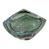 Val Saint Lambert Vintage Glass Ashtray