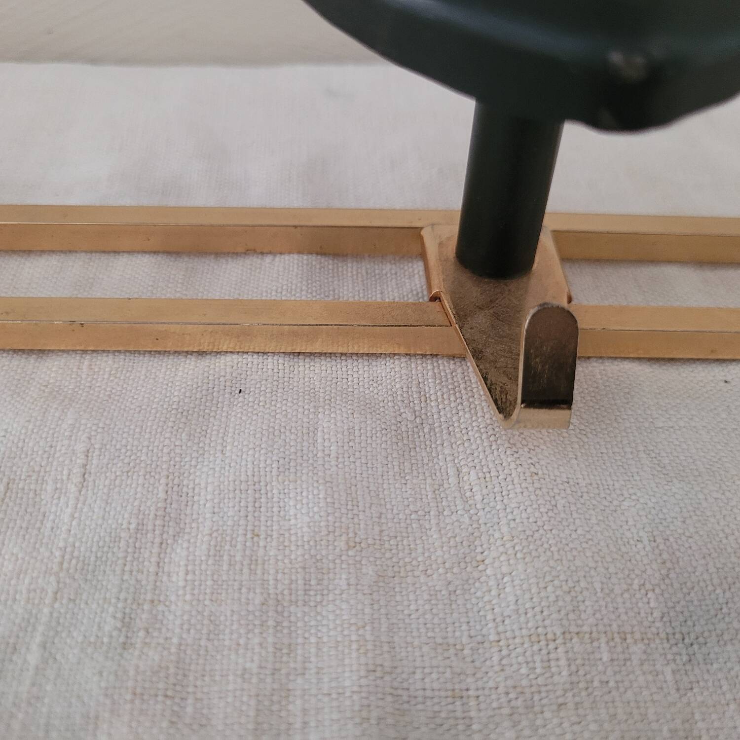 Vintage Style Atomic Design Coat Rack 3 Hooks – Circa 1955