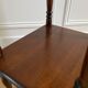 Phone table, wooden two trays