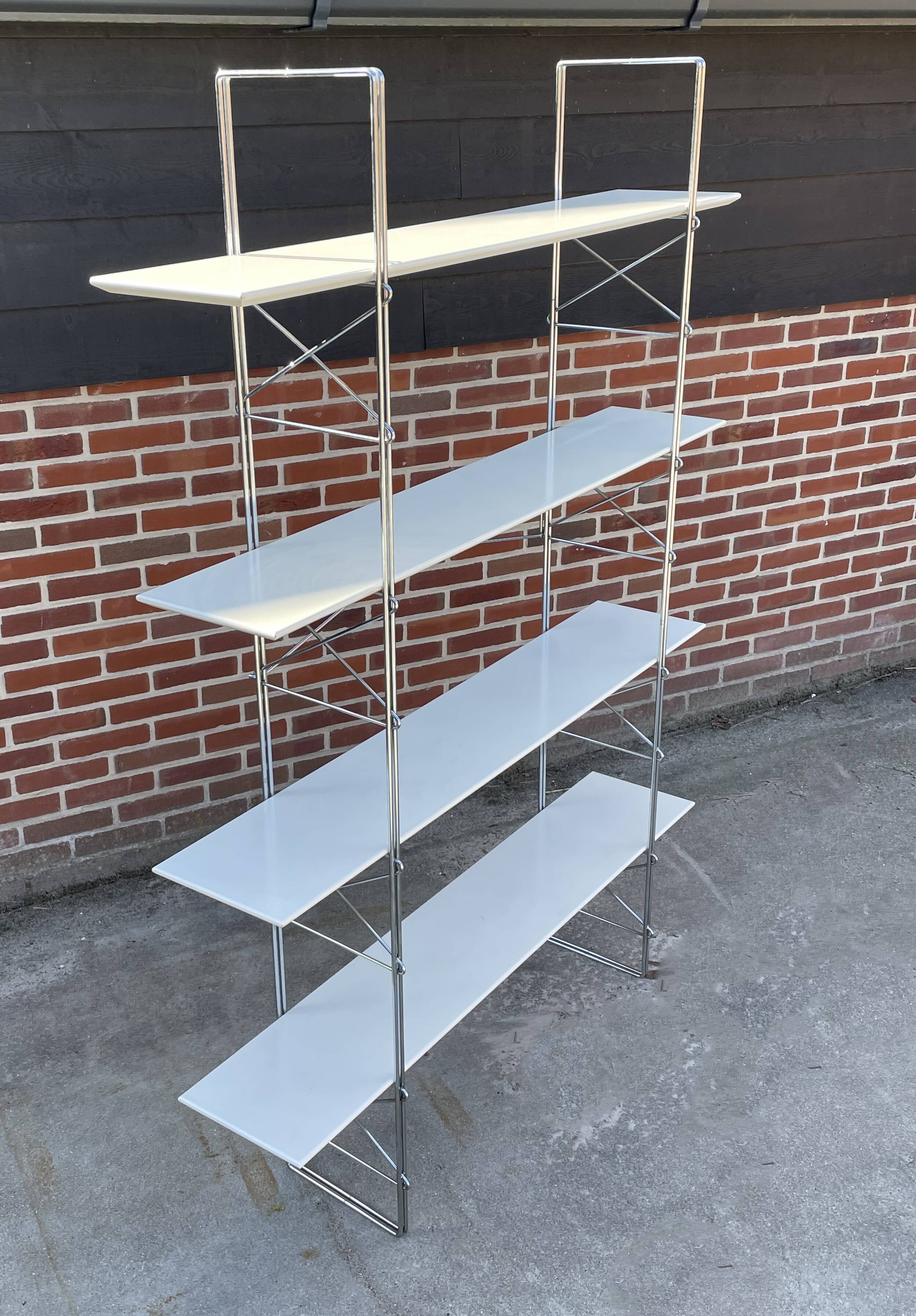 Vintage wall unit wall cabinet freestanding 80s design
