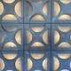 Decorative light panels. Oyster light by Rolf Krüger, 1960s, Set of 15
