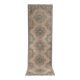 Tapis vintage turc de Oushak, tissé à la main 115x383 cm
