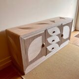 Buffet vintage en rotin Vivai del Sud
