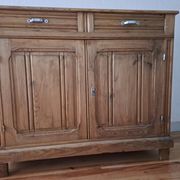 Buffet parisien ancien bois brut