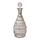 Blown glass carafe, 19th century