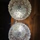 Pair of Vianne glass ceiling lights