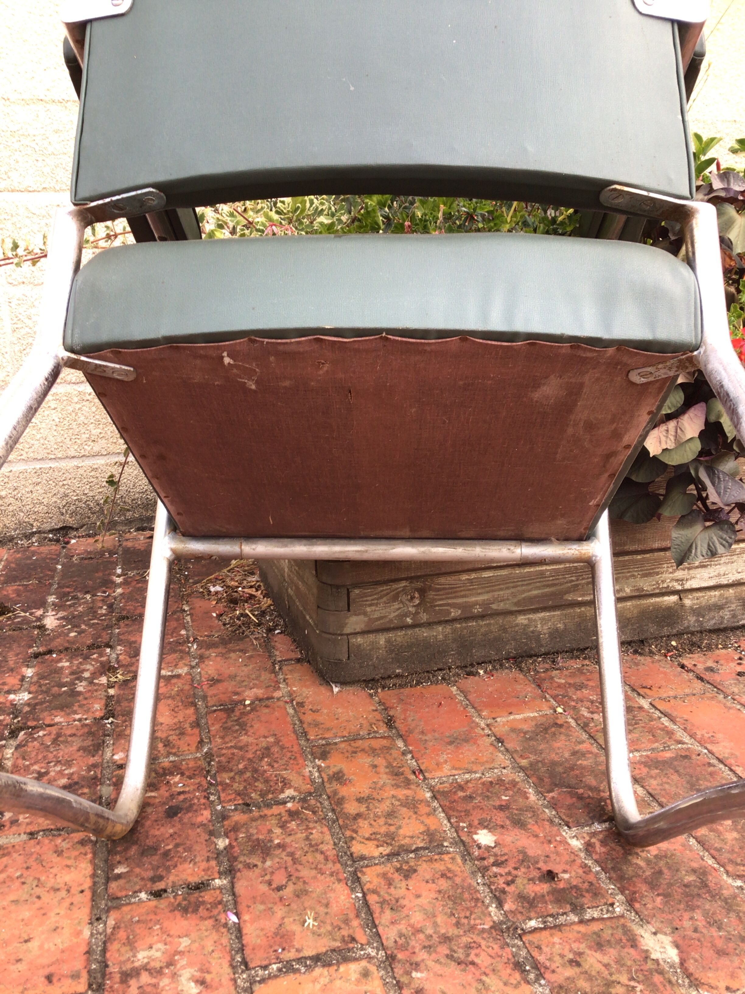 Ronéo industrial armchair by Pullman 50s-60s