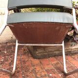 Ronéo industrial armchair by Pullman 50s-60s