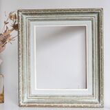 Old patinated frame