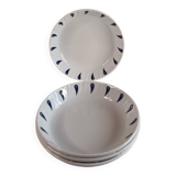 Jean Picart le Doux soup plates for Air France
