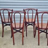 Set of 6 Fischel and EV bistro chairs
