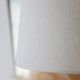 Vintage Scandinavian floor lamp in wood and gold brass — Beige lampshade
