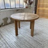 Maison Regain round elm table