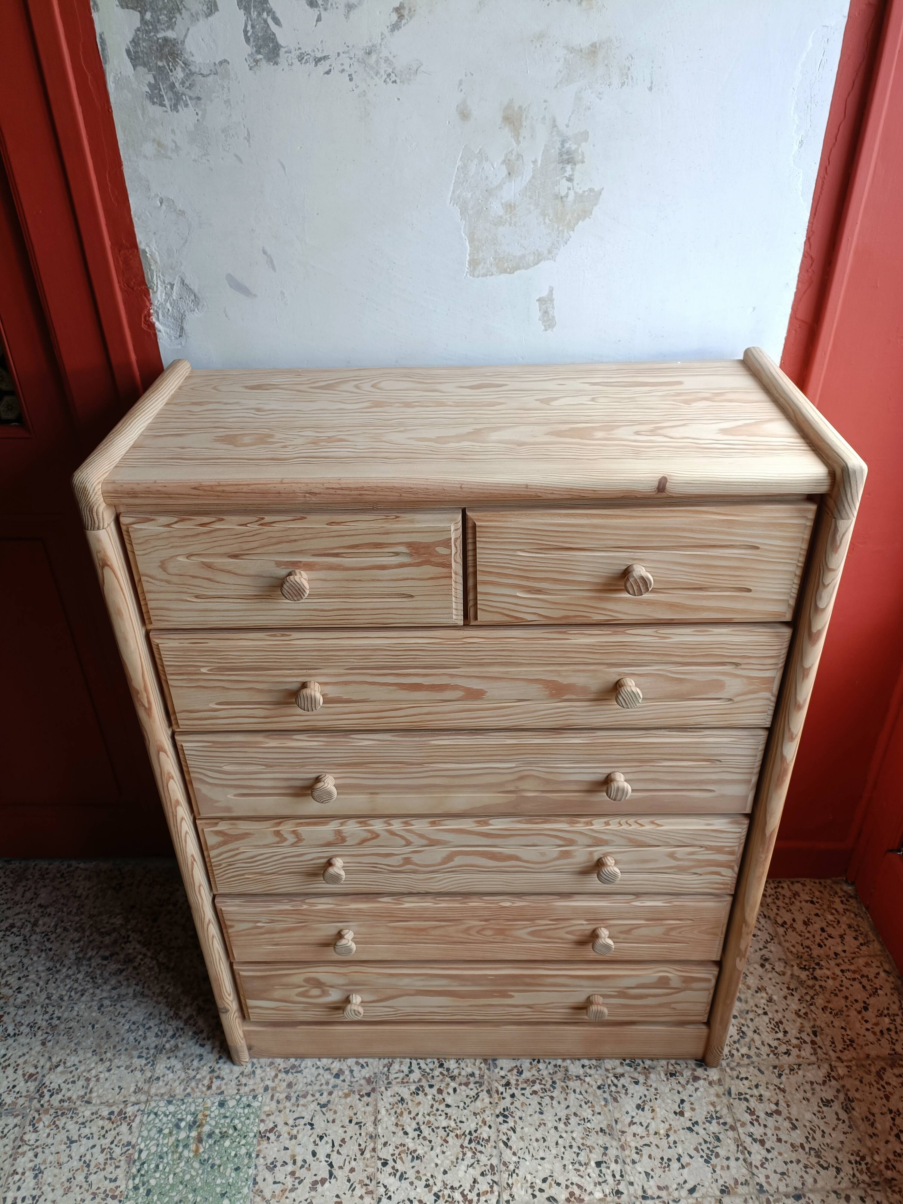 Renovated chest of drawers