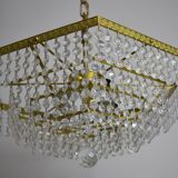 Vintage chandelier with stamps