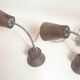 Pair of Armelec industrial articulated lamps from the 1950s