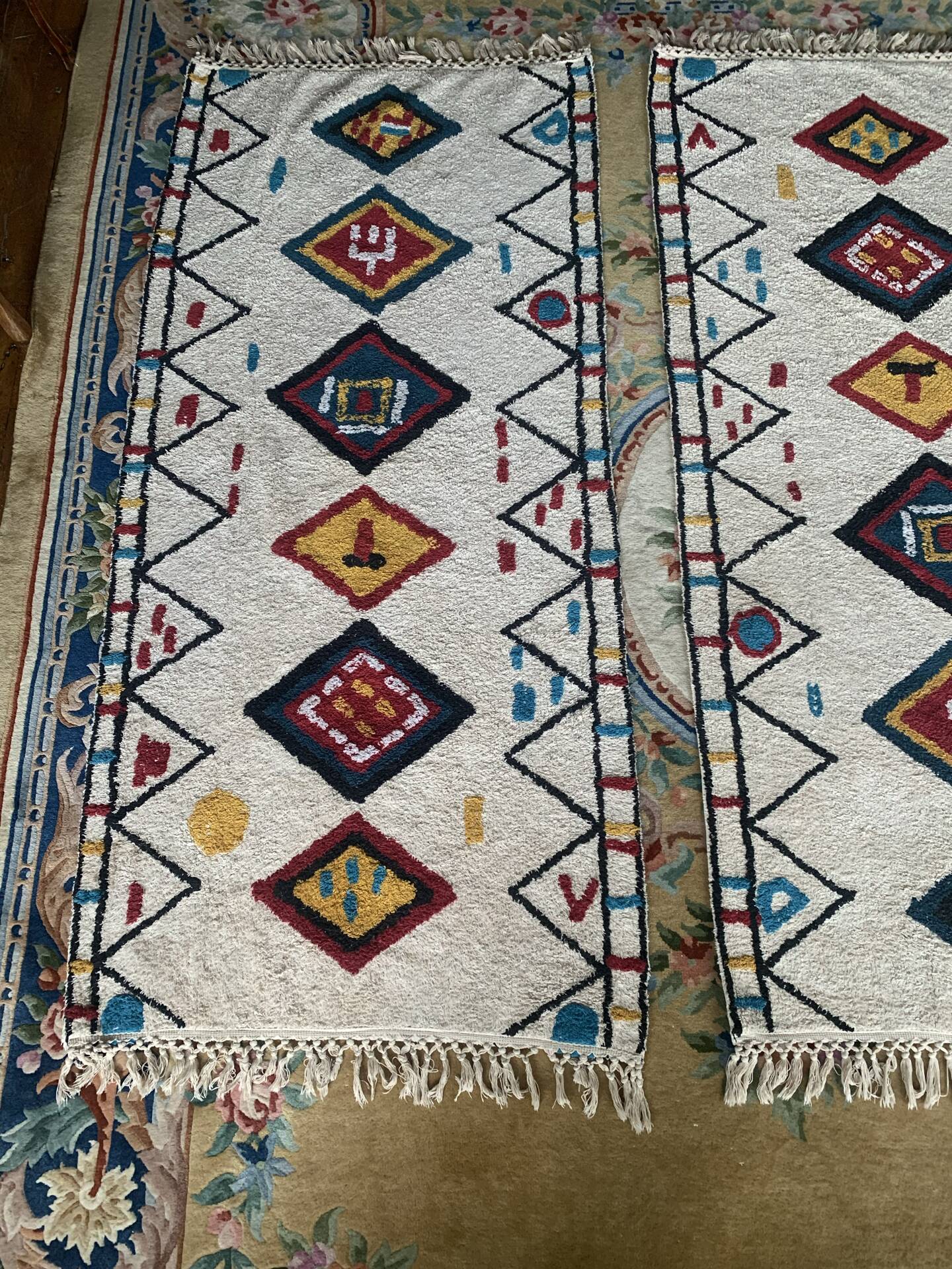 Berber rug pair