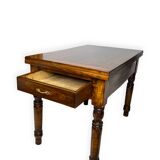 Table italienne en noyer, années 1950