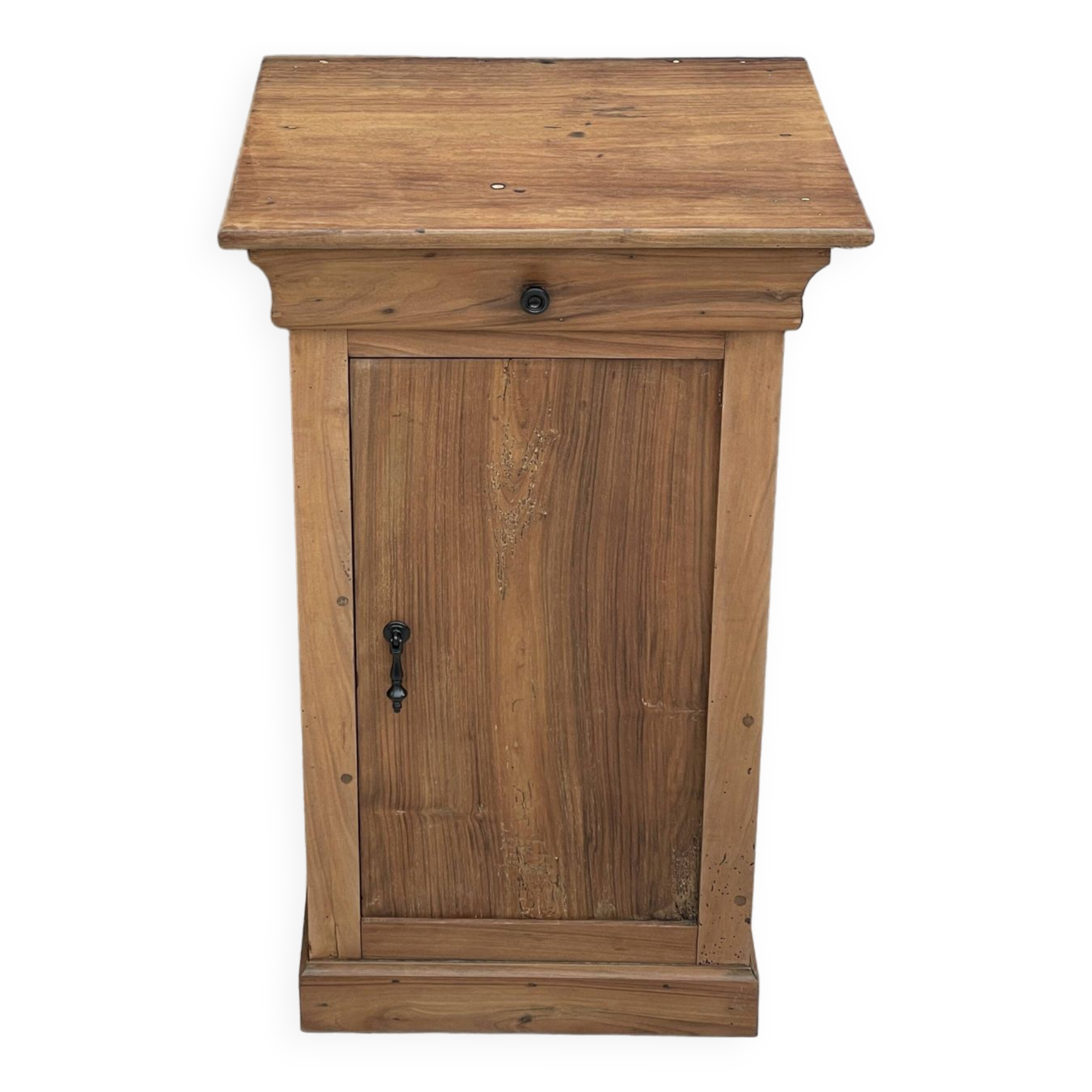 Renovated wooden bedside