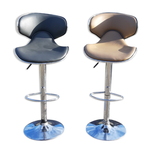 Paire de tabourets de