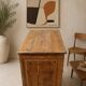 Rustic old buffet in solid pine — original patina