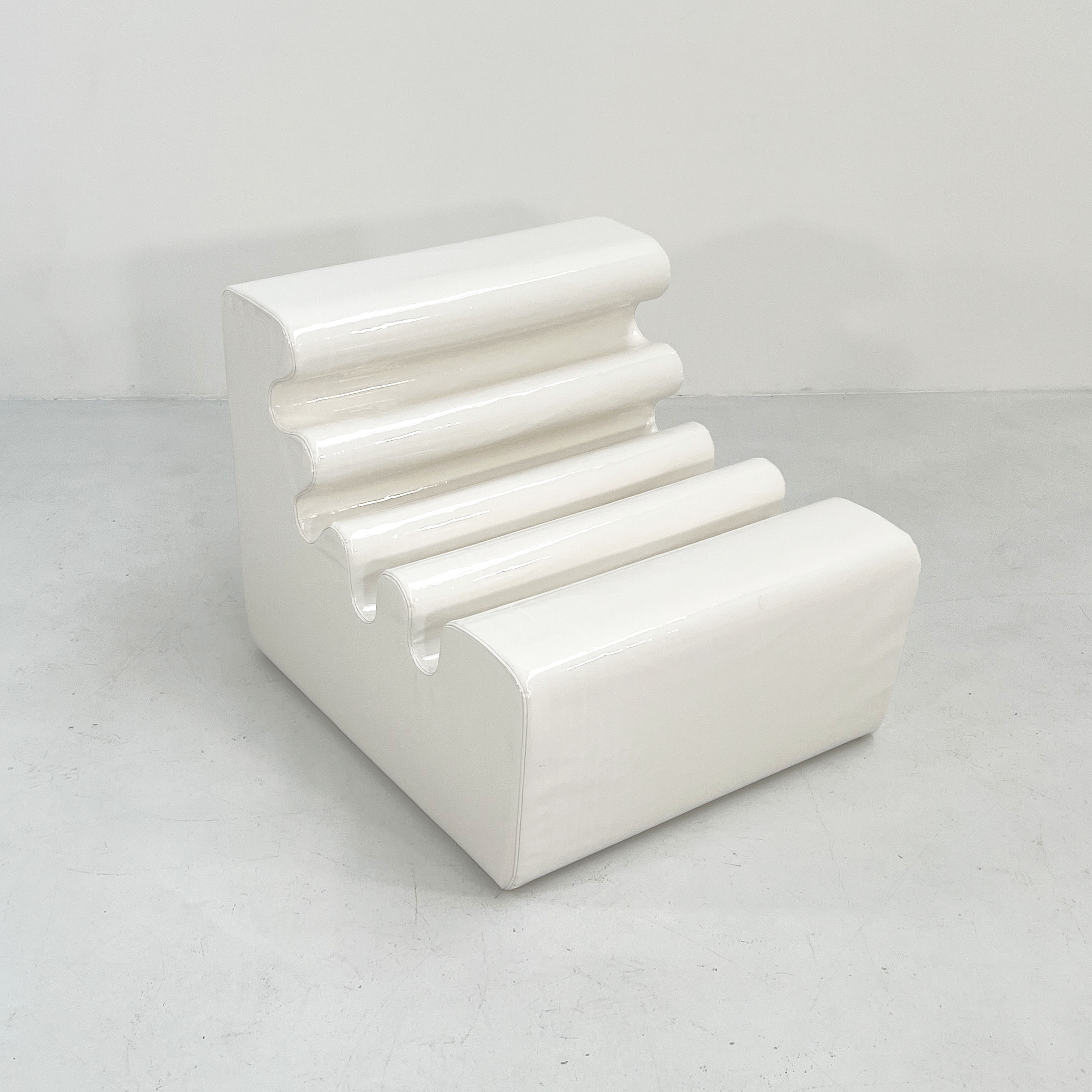 Yellow Karelia armchair by Liisi Beckmann for Zanotta, 1970