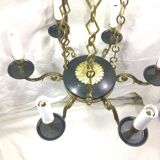 Empire chandelier with 6 lights