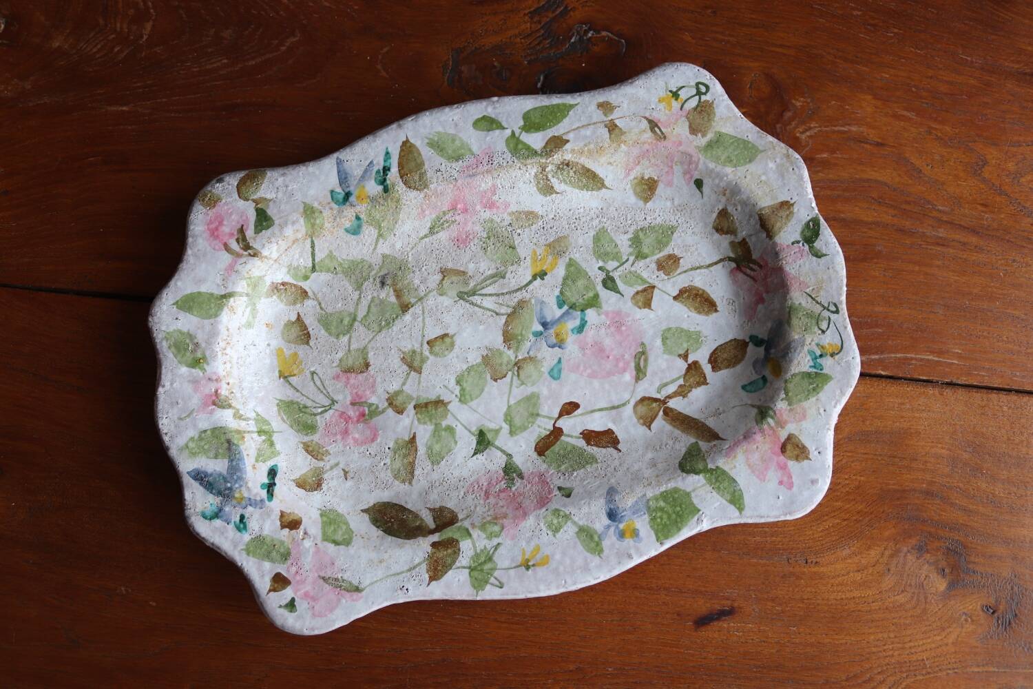 Jacques Laurent and Juliette Mazaudois ceramic serving dish 1950/1960