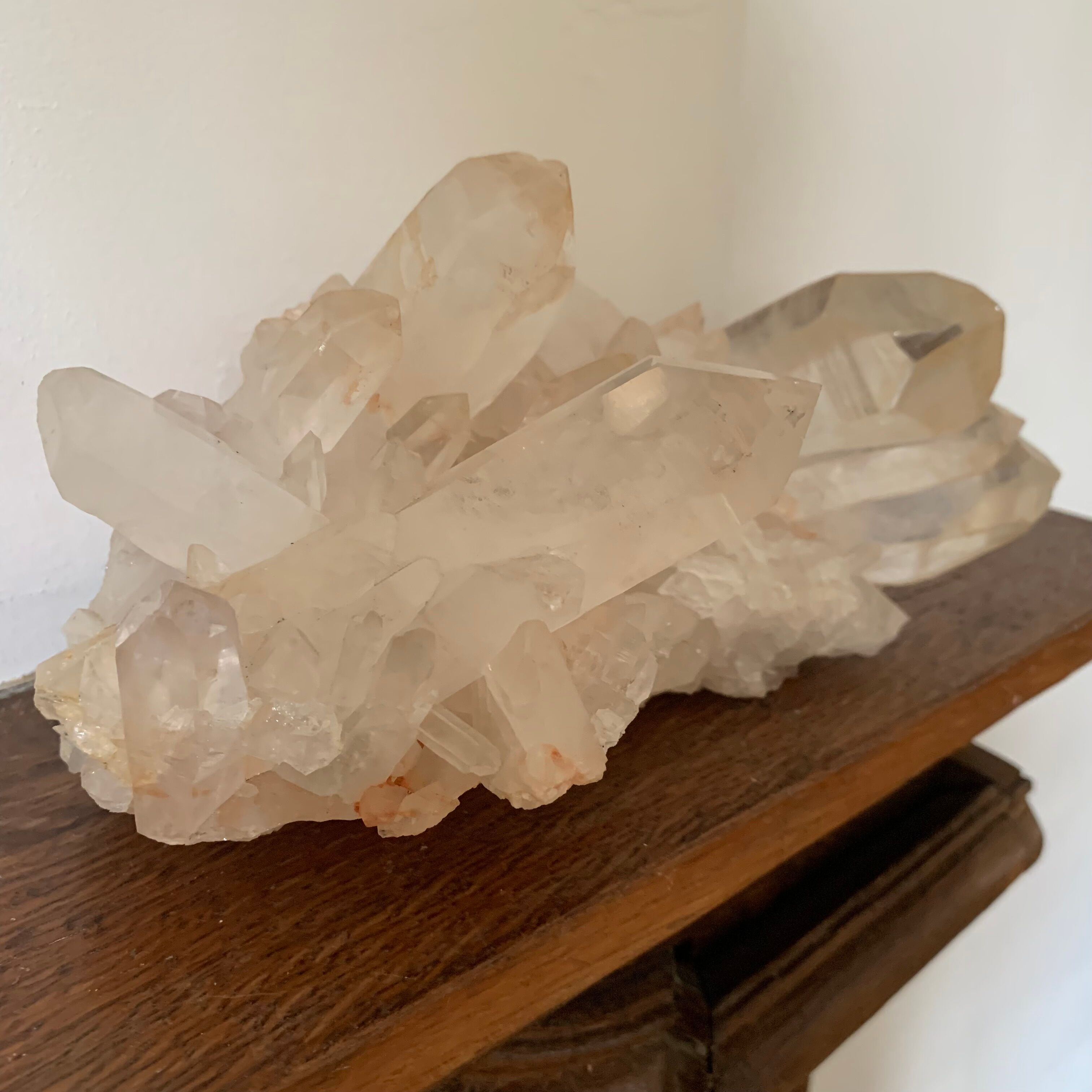 Géode de cristal de roche 24 cm