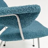Reupholstered Trienale armchair by Willem Gispen for Kembo Rhenen