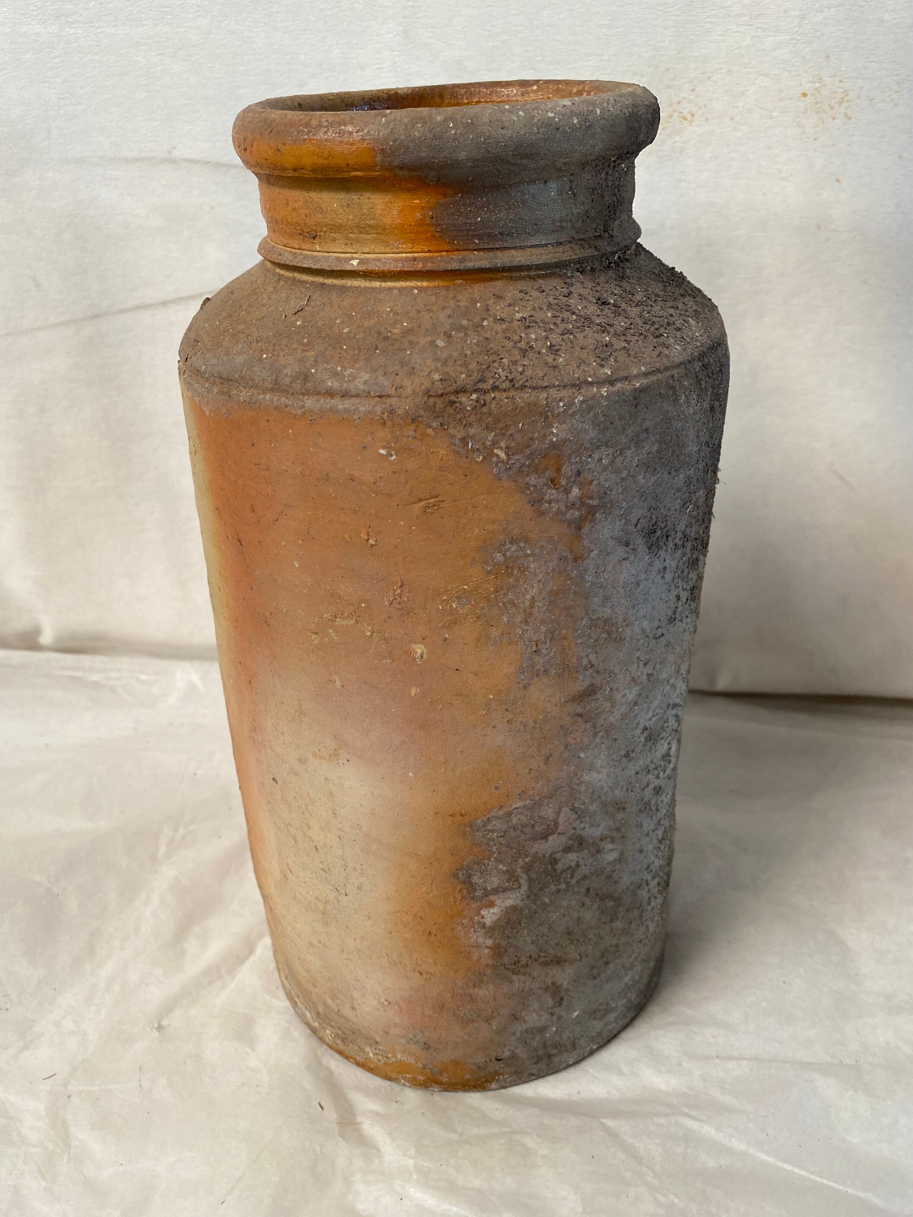 Ancient sandstone vase