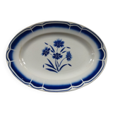 Plat en faïence Fénal Badonviller