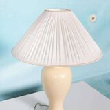 Vintage 1970s bohemian ceramic table lamp.