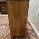 Petite vitrine art deco en noyer et placage
