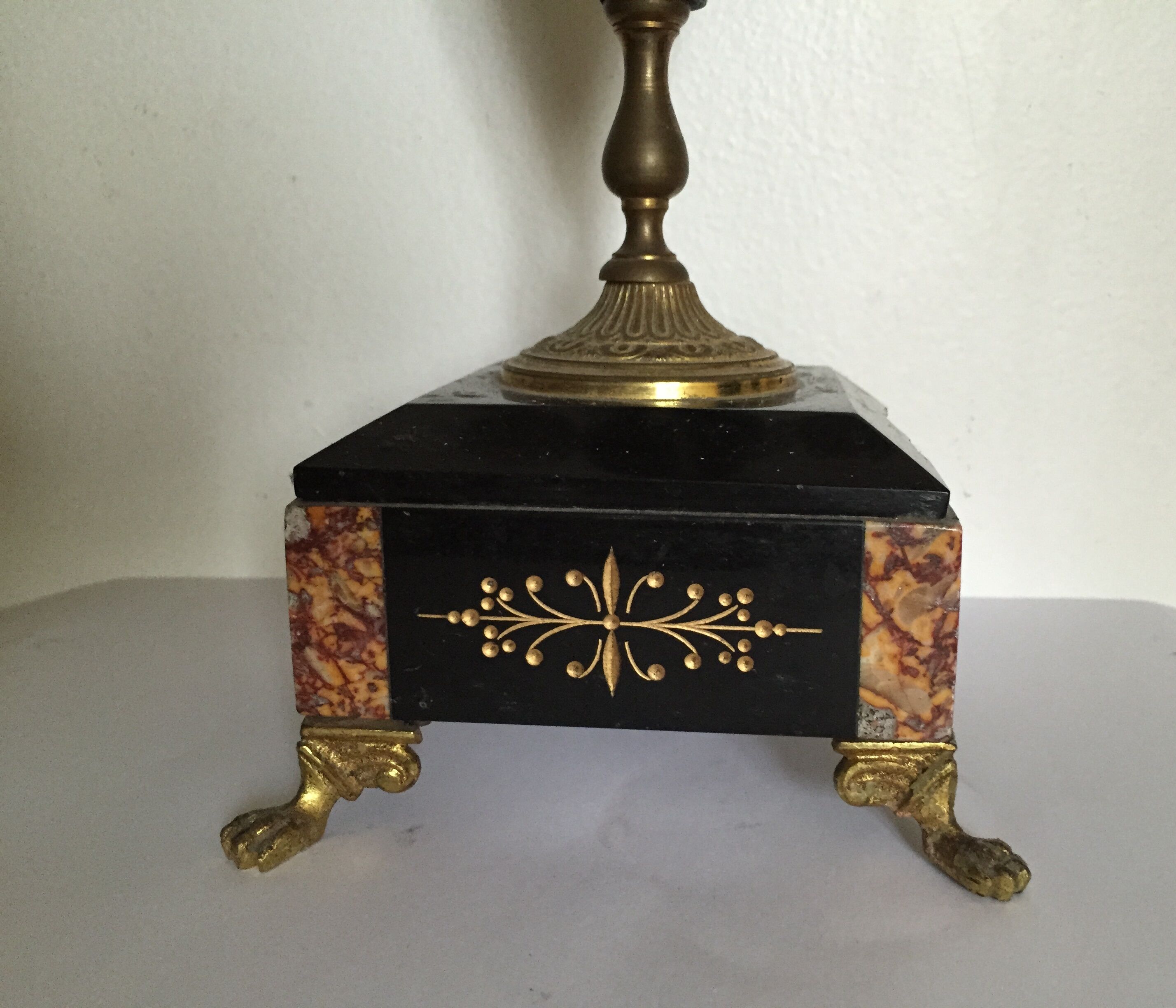 Pair of old candlesticks