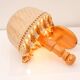 1970s Scandinavian Wall Sconce by Solbackens Svarveri in Pine