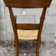Straw armchair 19th