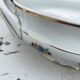 Clay porcelain soup bowl