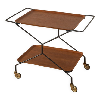 1960s serving trolley