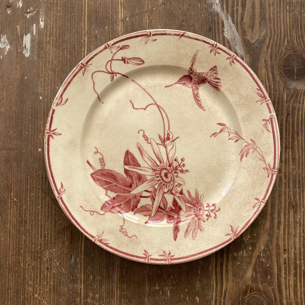 Assiette à dessert Gien x4