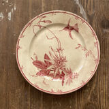 Assiette à dessert Gien x4