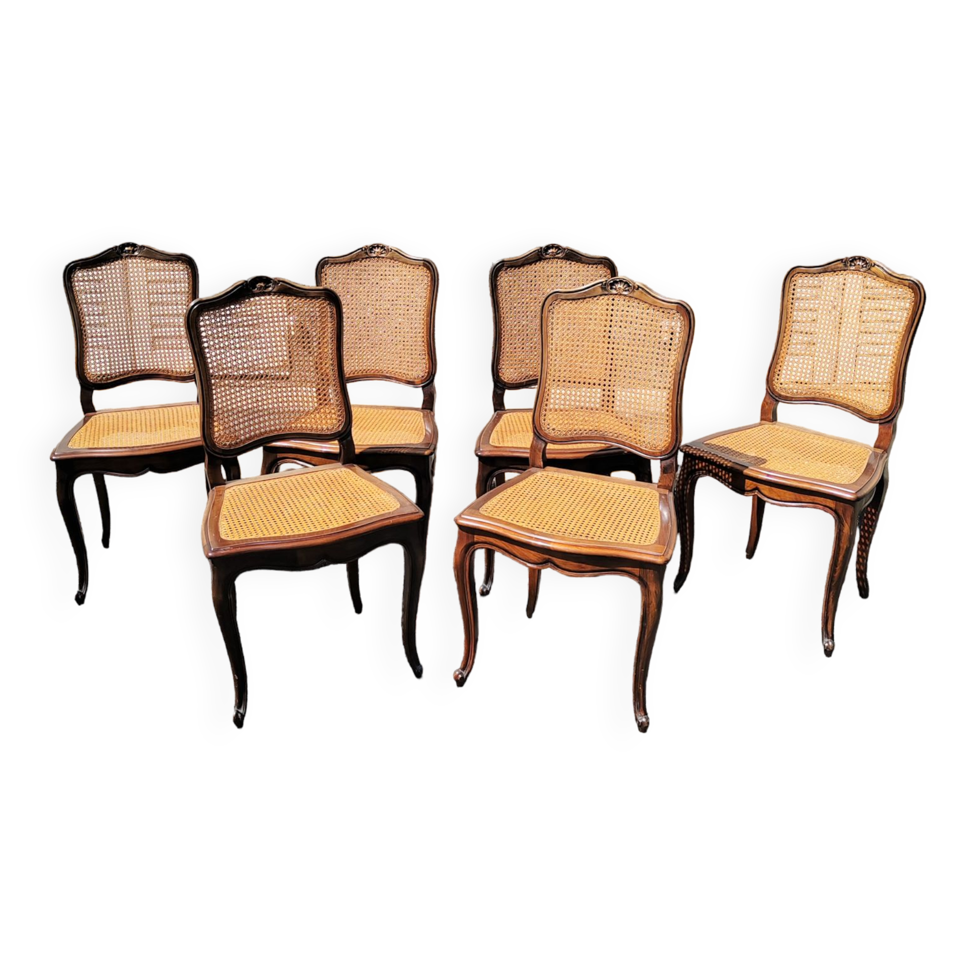Set of 6 canning chairs