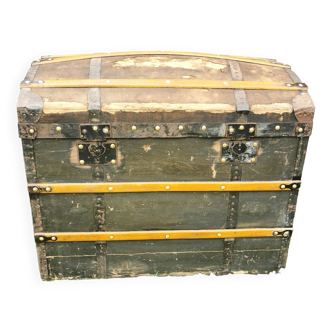 Antique luxury trunk, 19th century, Limoges