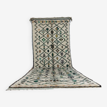 Vintage Berber abstract rug 375 X 132 CM