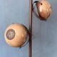 Herda floor lamp - mushroom floor lamp - mid-century brown