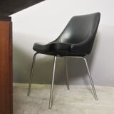 Desk and two chairs by Fantoni, 1960, set of 3