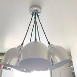 Suspended bell luminaires